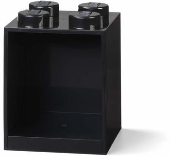 LEGO Brick shelf 4 knobs black LEGO Brick shelf 4 knobs black