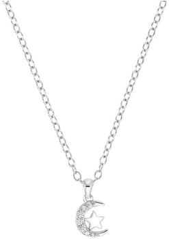 Prinzessin Lillifee Kette mit Anhänger Mond/Sterne 925 Sterling Silber mit Zirkonia (2035335)