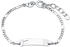 Amor Identarmband Sterling Silber für Mädchen, 12+2 cm (9328475)