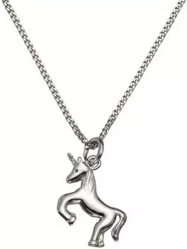 ZEEme Halskette Einhorn-Motiv Kinder 925 Silber (500245111-2)