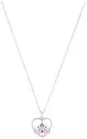 Prinzessin Lillifee Kette mit Anh&auml;nger "Herz/Schloss-Optik" mit Zirkonia (synth.)