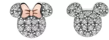 Disney Kinderohrring Minnie Mouse 925er Silber Zirkonia (ES00015TZWL.CS)