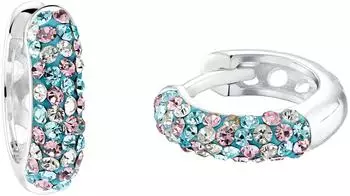 Prinzessin Lillifee Creolen Silber 925 Zirkonia Mädchen (2034001)