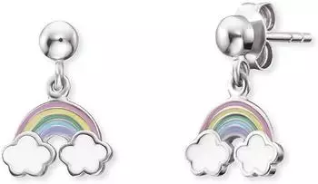 Engelsrufer Ohrstecker Regenbogen Edelstahl, Emaille (HEES-RAINBOW)