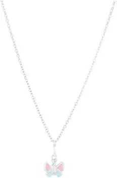 Amor Kette mit Schmetterling-Anh&auml;nger, 925 Silber, M&auml;dchen, 35+3cm (9293445)