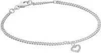 trendor 21627 M&auml;dchen-Armband mit Herz 925 Silber Rhodiniert