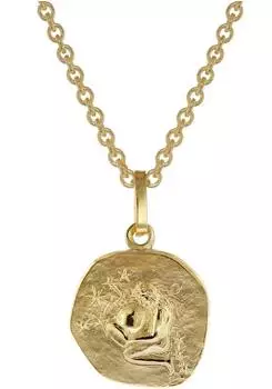 Trendor Sternzeichen Wassermann Kinder Anhänger + Kette Gold 333 (75905-02)