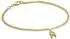 Trendor Mädchen-Armband Buchstabe H 925 Silber vergoldet (21602-H)
