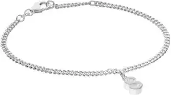 Trendor M&auml;dchen-Armband Buchstabe S 925 Silber rhodiniert (21590-S)