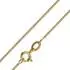 Trendor Kreuz-Anhänger Gold 333 mit goldplattierter Halskette 40cm (08496-40)
