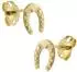 Trendor Hufeisen Ohrstecker Gold 333/8K Kinder (41855)