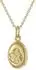 Trendor Mädchen-Anhänger Engel Gold 333/8K mit vergoldeter Silberkette (28584-38)