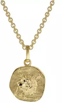 Trendor Sternzeichen Löwe Kinder Anhänger + Halskette 333 Gold (75905-08)