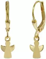 trendor 51940 Kinder-Ohrringe Engel 333 (8 Kt) Gold Ohrschmuck f&uuml;r M&auml;dchen
