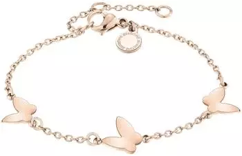 Cool Time The Cool Butterfly Armband Edelstahl ros&eacute;gold (CTJ-0115-B-17)