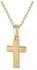 Trendor Kreuz-Anhänger Kinder Gold 333/8K an vergoldeter Silberkette 38cm (28220-38)