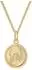 Trendor Sternzeichen Skorpion Kinder, Gold 333, vergoldete Kette 40cm (28468-11-40)
