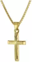 trendor 39520 Halskette mit Kreuz f&uuml;r Kinder Gold 333/8 Karat