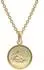 Trendor Engel-Anhänger mit Kette, Diamant, 8 Karat Gold, Kinder, 38cm (73600-38)