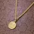 Trendor Engel-Anhänger mit Kette, Diamant, 8 Karat Gold, Kinder, 38cm (73600-38)