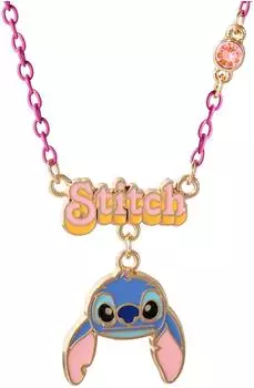 Disney Stitch Kopf Halskette mit Anh&auml;nger 16mm (NH00925YRPL-16)