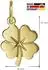 Trendor Kleeblatt Anhänger Gold 333/8K 14x10mm (21643)