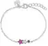 Tom Tailor Armband Sterne 925 Silber, Zirkonia, Mädchen (TT-B0093)