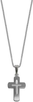 Trendor Anhänger Kreuz mit Kette (48887)