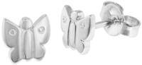 Trendor Silber-Ohrringe Schmetterling (35830)