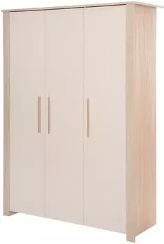 Roba Momo Kleiderschrank 3-türig, Holz, kaschmir/Tristan Eiche (800001120637)