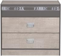 Parisot Schubkastenkommode "Fabric" mit 3 Schubk&auml;sten
