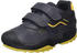 navy/ochre yellow
