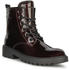 dark burgundy/black