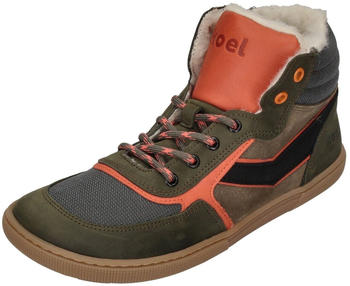 Koel Barefoot Kinder Sneakers Danish Nappa 302 Khaki
