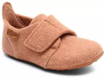 Bisgaard Klett-Hausschuhe BABY WOOL rose