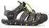 CMP Sandalen Sahiph30q9524 GRAFFITE-LIME GRREN 77UN Grau