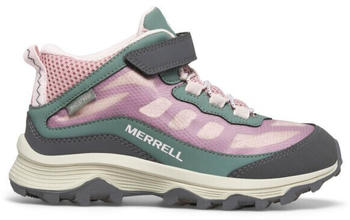 Merrell Moab Speed Mid A/C WP Kids dusty pink olive