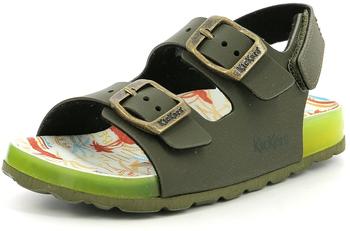 Kickers Sunyva Sandale Khaki Gelb Surf