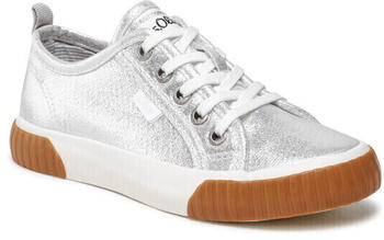 S.Oliver Sneakers 5-43212-28 Silver Glitter 939 Silberfarben