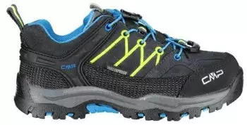 CMP Kinder Trekking Schuhe Rigel Low WP 3Q13244 Deep Lake-Acido