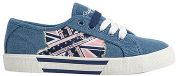 Pepe Jeans Sneakers Brady Flag G PGS30563 Factory Blue Blau