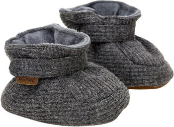 EN FANT Schuhe Baby Hausschuh 250007-Dark grey melange