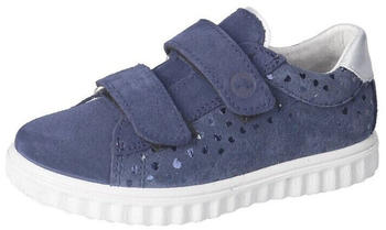 Ricosta Low-Top Sneaker Julia Kinder Halbschuhe lose Einlage Klettschuhe Klettverschluss Nautic 170