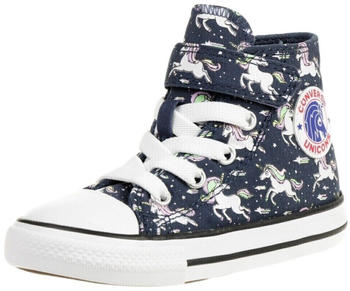 Converse CTAS 1V Hi Kleinkinder Hi-Top Sneaker Blau