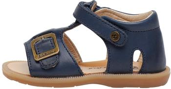 Naturino QUARZO-Sandalen Leder Klettverschluss blau