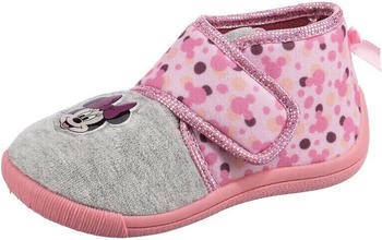 Disney Minnie Mouse Hausschuhe Mädchen Klettverschluss