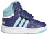 Adidas Hoops Mid Sneakers Dark Blue Light Aqua FTWR White
