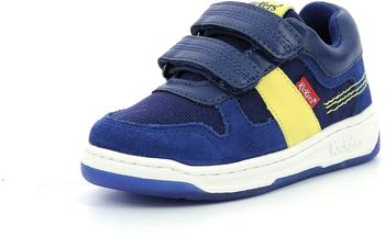 Kickers KALIDO Sneaker BLEU Marine Jaune