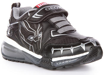 Geox Kinder Sneakers Trendy NERO PU Stoff J36FEB-0FU50-C0039-BLA-A029008