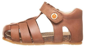 Naturino Leder-Halbsandalen hellbraun